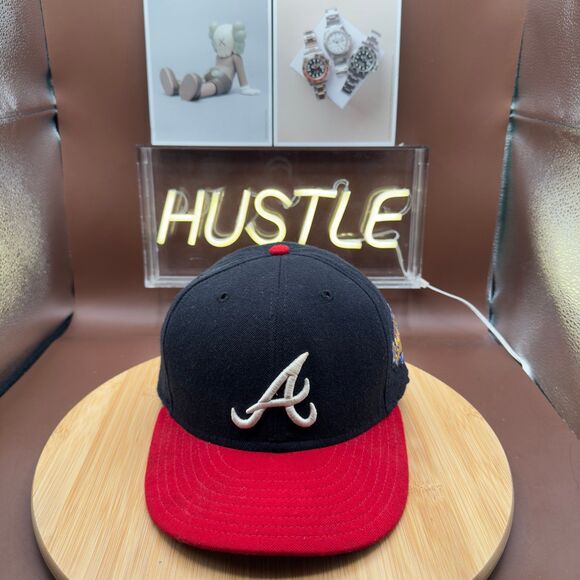 Vintage 1996 Atlanta Braves World Series Baseball hat - Picture 1 of 9